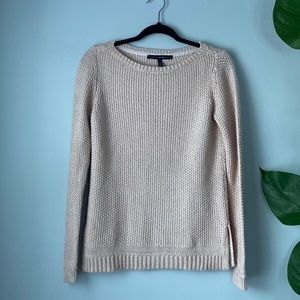 Rose Gold Knit Sweater Women’s Size XS